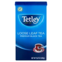 Tetley Loose Leaf Premium Black Tea, 15.87 oz