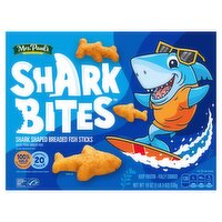 Mrs. Paul's Shark Bites Shark Shaped Breaded Fish Sticks, 20 count, 19 oz