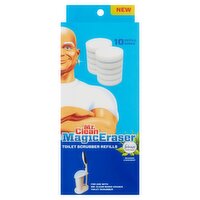 Mr. Clean Magic Eraser Meadows & Rain Scent Toilet Scrubber Refills, 10 count