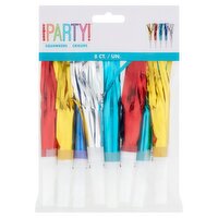 Unique Industries Inc. Fringed Noise Makers, 8 each