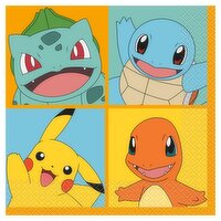 Unique Pokémon Napkins, 2 ply, 16 count