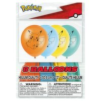 Pokémon 12'' Balloons, 8 count