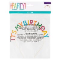 Unique Party! It's My Birthday Headband, 1 count