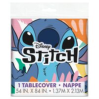 Unique Disney Stitch Plastic Tablecover, 1 count