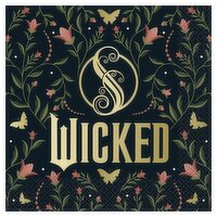 Unique Wicked Napkins, 2 ply, 16 count