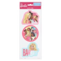 Unique Barbie Vinyl Stickers, 3+, 3 count
