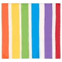 Unique Rainbow Birthday Napkins, 16 count