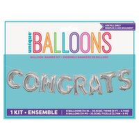 Unique Congrats Balloon Banner Kit, 1 Count