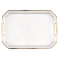 Unique Premier Stylz Gold Foil Edge Serving Tray, 1 Count