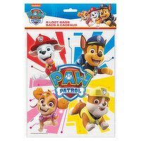 Unique Paw Patrol Loot Bags, 8 count