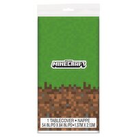Unique Mojang Minecraft Plastic Tablecover, 1 count