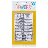 Unique Favors Mini Money Pads, 3+, 8 count