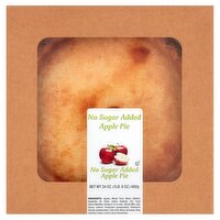 Table Talk Pies Inc. No Sugar Added Apple Pie, 24 oz, 24 Ounce