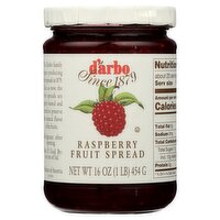 d'arbo Raspberry Fruit Spread, 16 oz