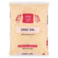 Deep Split Matpe Beans Urad Dal, 4 lb