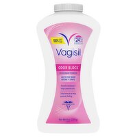 Vagisil Odor Block Deodorant Powder, 8 oz