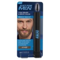 Just for Men Light Brown 1-Day Beard & Brow Color, 0.3 fl oz