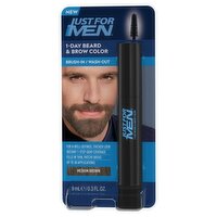 Just for Men Medium Brown 1-Day Beard & Brow Color, 0.3 fl oz