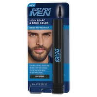 Just For Men Dark Brown 1-Day Beard & Brow Color, 0.3 fl oz, 0.3 Fluid ounce