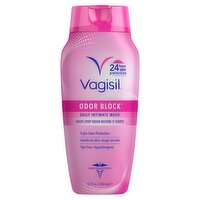 Vagisil Odor Block Daily Intimate Wash, 12 fl oz, 12 Each