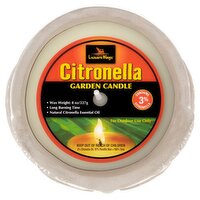 Leisure Ways Citronella Garden Candle, 8 oz