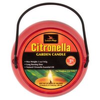 Leisure Ways Citronella Garden Candle, 5 oz