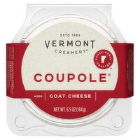 Vermont Creamery Coupole Aged Goat Cheese, 6.5 oz