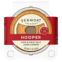 Vermont Creamery Hooper Cow & Goat Milk Aged Cheese, 5 oz
