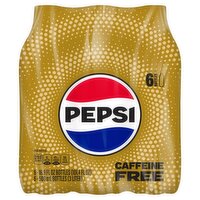 Pepsi Caffeine Free Soda, 16.9 fl oz 6 count