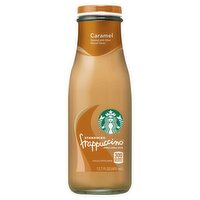 Starbucks Frappuccino Caramel Flavored Chilled Coffee Drink, 13.7 fl oz, 13.7 Fluid ounce