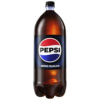 Pepsi Zero Sugar Soda, 2 liter