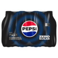 Pepsi Zero Sugar Soda Cola 12 Fl Oz 8 Count