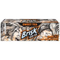 Brisk Iced Tea Sweet Tea 12 Fl Oz 12 Count