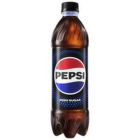 Pepsi Zero Sugar Soda Cola 16.9 Fl Oz, 6 Count