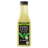 Pure Leaf No Sugar Unsweetened Green Real Brewed Tea, 18.5 fl oz