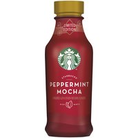 Starbucks Peppermint Mocha Iced Espresso Beverage Limited Edition, 14 fl oz