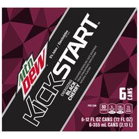 Mtn Dew Black Cherry Energy Drink, 72 fl oz