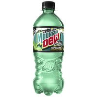 Mtn Dew Baja Blast Zero Sugar DEW Tropical Lime Flavor 20 Fl Oz