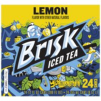 Brisk Iced Tea Lemon 12 Fl Oz, 24 Ct, 288 Fluid ounce