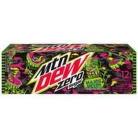 Mtn Dew Zero Sugar Dew Major Melon 12 Fl Oz 12 Count