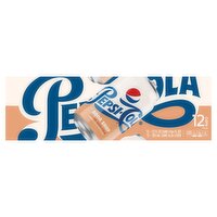 Pepsi-Cola Soda Shop Cream Soda Cola, 12 fl oz , 12 count