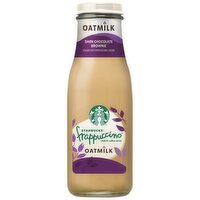 Starbucks Frappuccino Oatmilk Chilled Coffee Drink Dark Chocolate Brownie 13.7 Fl Oz