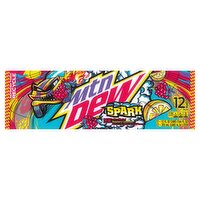 Mtn Dew Spark Raspberry Lemonade Soda, 12 fl oz, 12 count