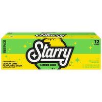 Starry Soda Lemon Lime 12 Fl Oz 12 Count