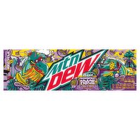 Mtn Dew Baja Passionfruit Punch Soda, 12 fl oz, 12 count