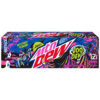 Mtn Dew Voo Dew Soda Mystery Flavor 12 Fl Oz 12 Count