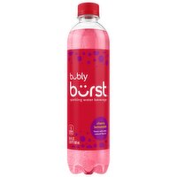 Bubly Burst Sparkling Water Beverage Cherry Lemonade 16.9 Fl Oz