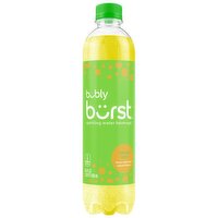 Bubly Burst Sparkling Water Beverage Mango Lime 16.9 Fl Oz