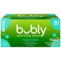 Bubly Sparkling Water Mojito Breeze 12 Fl Oz x 8 Count