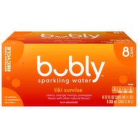Bubly Sparkling Water Tiki Sunrise 12 Fl Oz x 8 Count